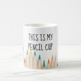 Det här är mitt lustiga citat från kopp-pennkonstn kaffemugg