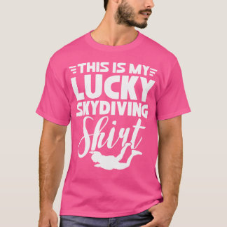 Det här är mitt lyckliga Himmel-dykande motiv T Shirt