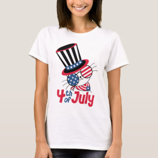 Det här är mitt Pride Flagga Freedom American 4 ju T Shirt