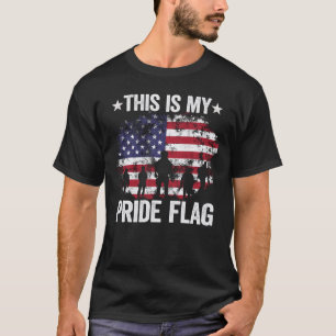 Det här är mitt Pride-Flagga T Shirt