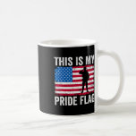 Det här är mitt Pride Flagga USA 4 juli Pat Kaffemugg<br><div class="desc">Det här är mitt Pride Flagga USA 4 juli Patriotic 4</div>