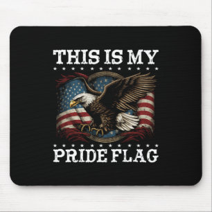 Det här är mitt Pride Flagga USA 4 juli Pat Musmatta