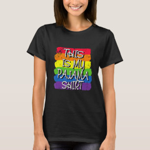Det här är mitt regnbåge Lgbt Pride Gay Lesbisk Ho T Shirt