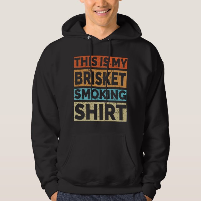 Det här är mitt risket SmoShirt - Lustigt BBQ Pitm Hoodie (Framsida)