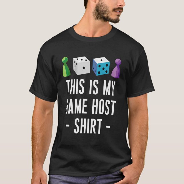 Det här är mitt spel-värdparti t shirt (Framsida)