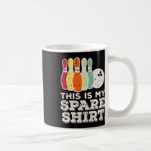 Det här är mitt vilande Sare Shirt Retro Bowlarear Kaffemugg