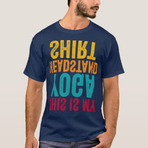 Det här är mitt Yoga Headstand 1 T Shirt
