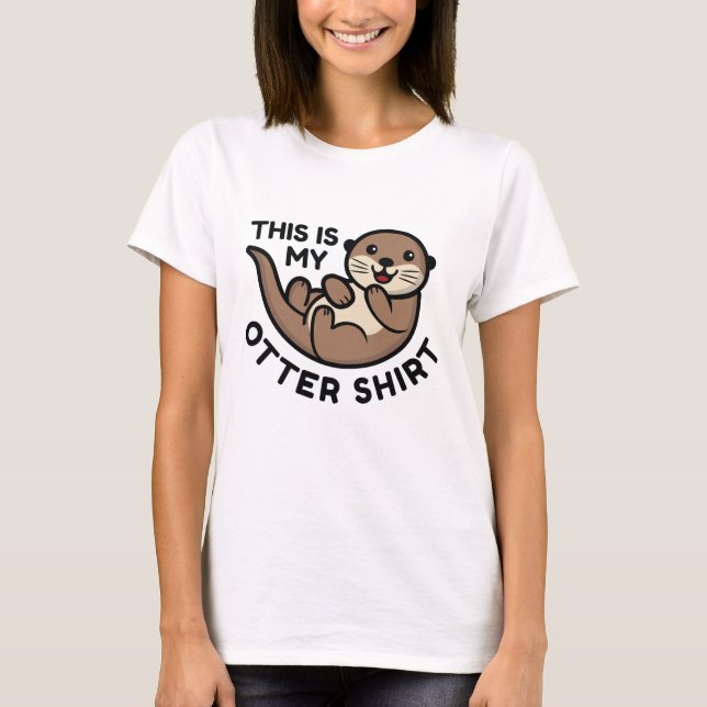 Det här är mitt yttre skepp t shirt (Framsida)