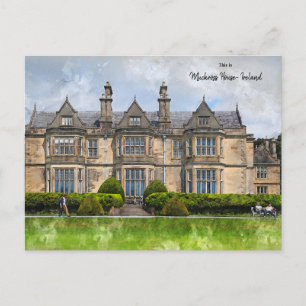 Det här är Muckross House- Killarney- Ireland Vykort