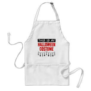 Det här är My Halloween Costume Döskallars Stars Förkläde