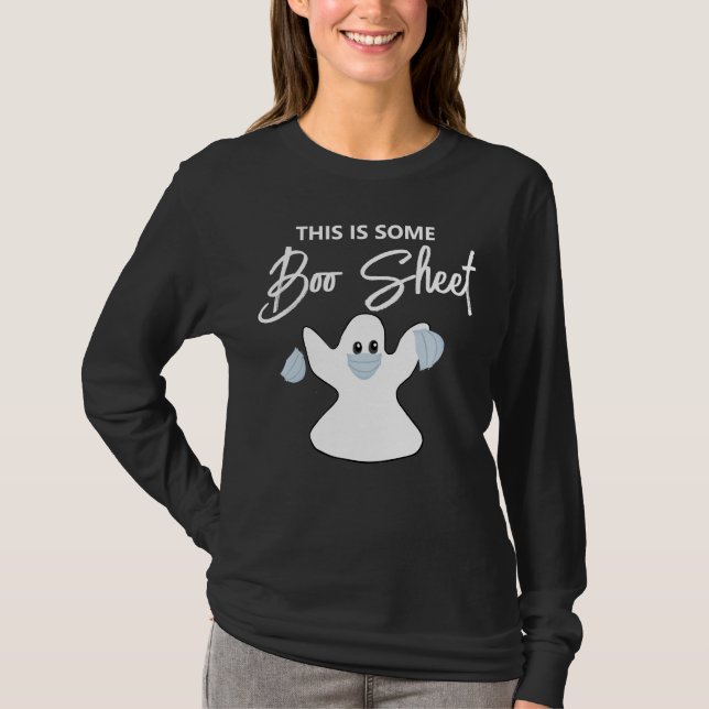 Det här är någon Boo Lakan Funny Halloween Ghost-o T Shirt (Framsida)