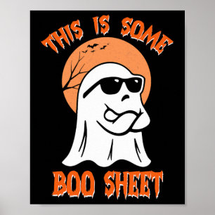 Det här är någon Boo Lakan Halloween Coola Ghost-R Poster