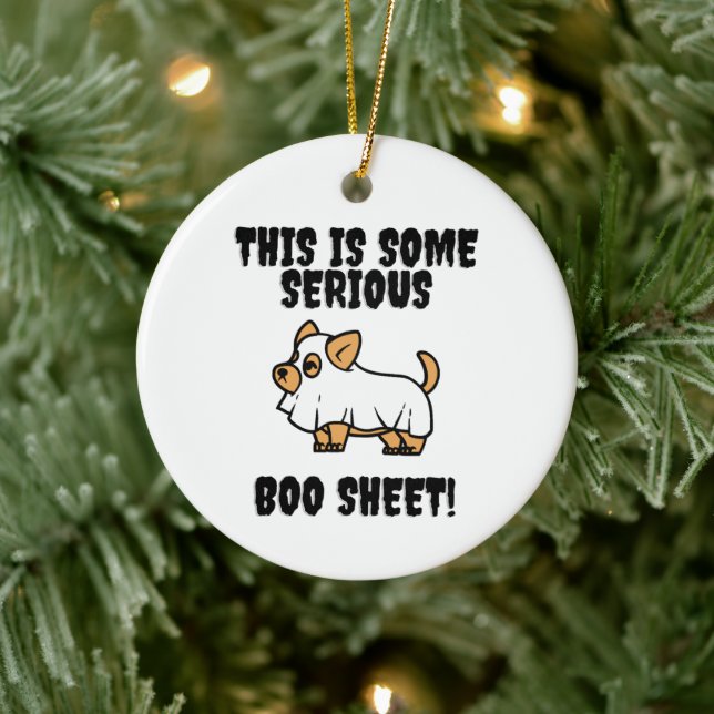 Det här är något allvarligt Boo Lakan Ornament (Träd)