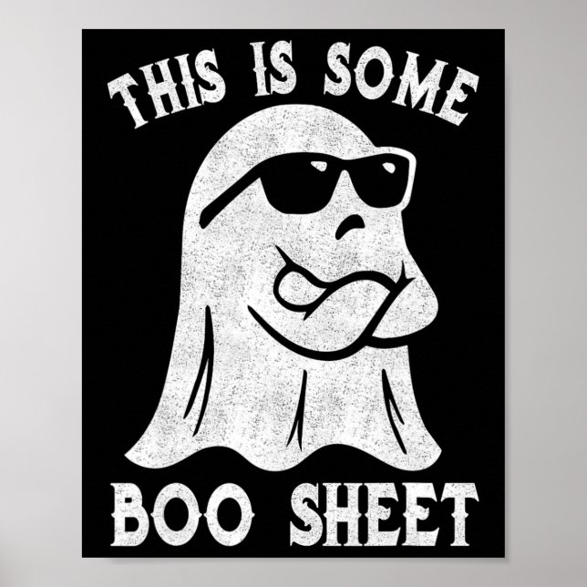 Det här är några Boo Lakan Halloween Ghost-ghost-g Poster (Framsidan)