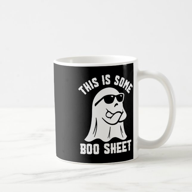 Det här är nån Boo Lakan Halloween Ghost Funny Cos Kaffemugg (Höger)