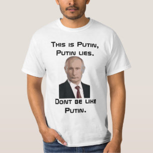 Det här är Putin T Shirt