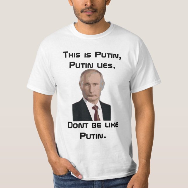 Det här är Putin T Shirt (Framsida)