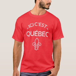 Det här är Quebec City vänner T Shirt