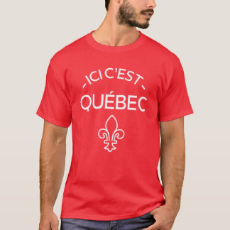 Det här är Quebec City vänner T Shirt