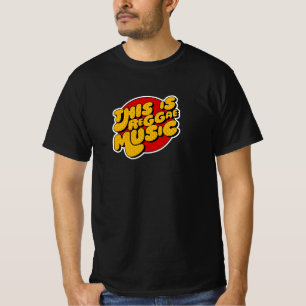 Det här är Reggae Music Reggae T-Shirt