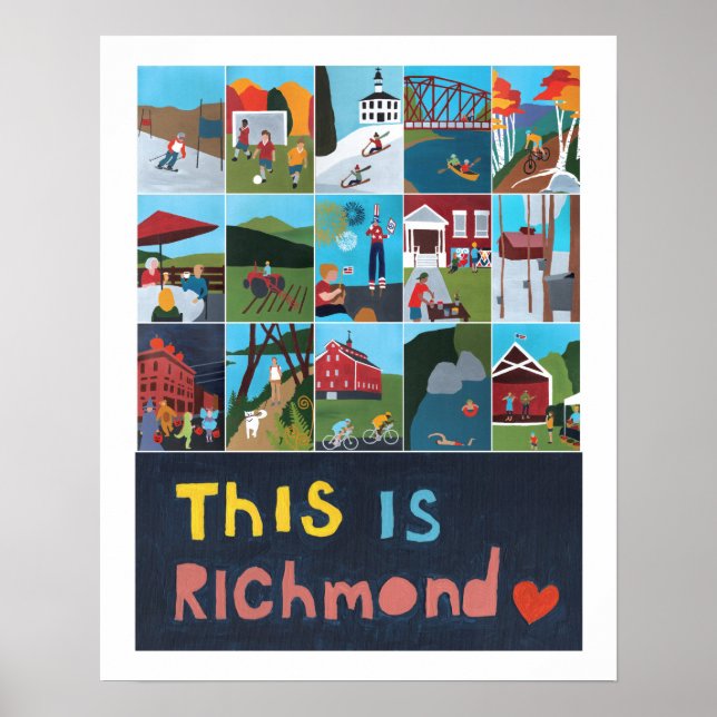 Det här är Richmond Poster (Framsidan)
