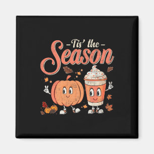 Det här är Roligtens säsong Pumpkin Spice Roligt F Magnet