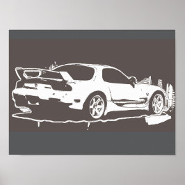 Det här är RX7 Poster