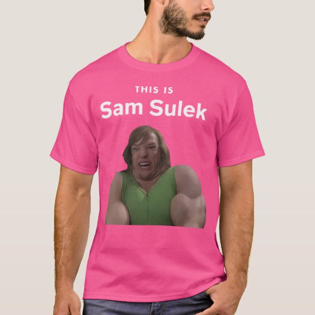 Det här är Sam Sulek T Shirt (Framsida)
