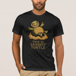 Det här är Sandpit Turtle söt metalcore T-shirt
