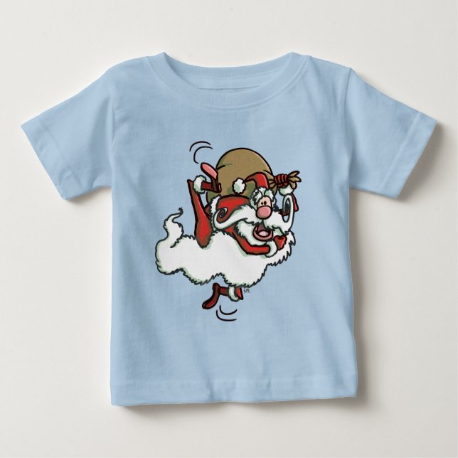 Det här är Santa! Baby T-Shirt (Framsida)