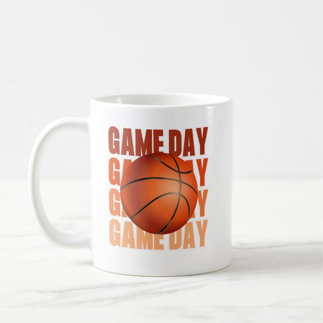 Det här är säsong Basketball-speldagen Fläkt Kaffemugg (Vänster)