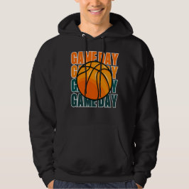 Det här är säsong Basketball-Vintagens speldag Hoodie