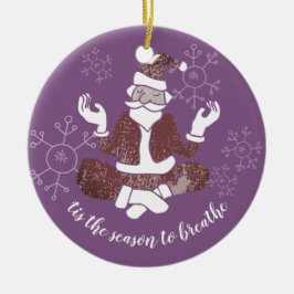 Det här är säsong då Jogas Personlig bröts Julgransprydnad Keramik