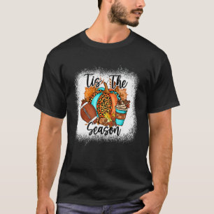 Det här är säsong Fall Football Mamma Pumpkin Spic T Shirt