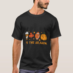 Det här är säsong Fotbollsbölden Pumpkin Spice Man T Shirt