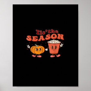 Det här är säsong Halloween Spice-höstpumpen Poster