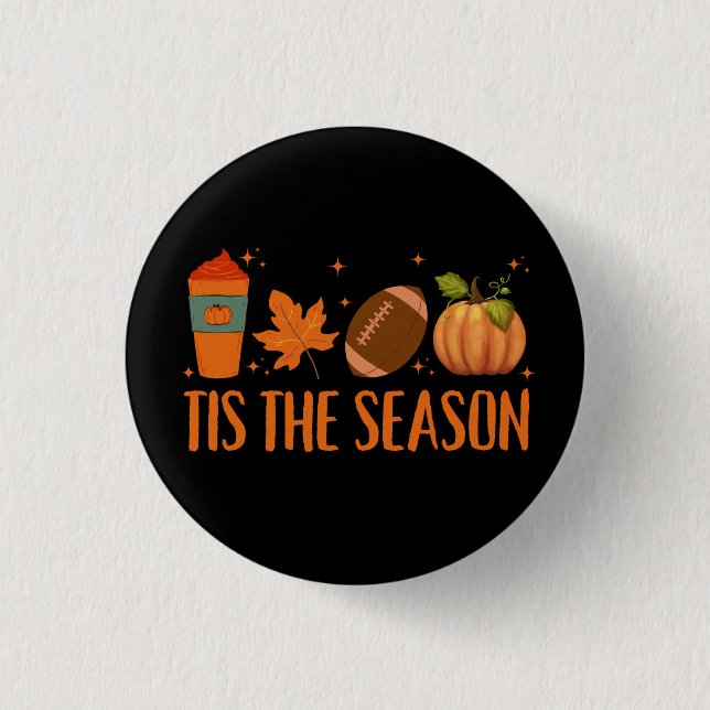 Det här är säsong hösten Halloween Knapp (Framsida)