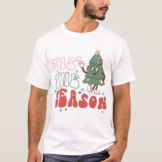 Det här är säsong-julen t shirt (Framsida)