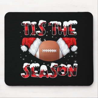 Det här är säsong Santa Hat Football Red Play Jesu Musmatta