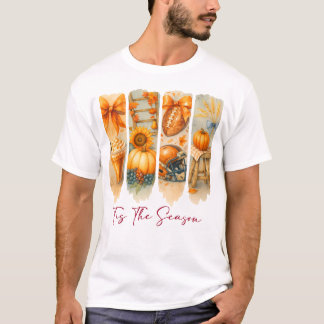 Det här är säsong-Thanksgivingens höstPumpkin T Shirt