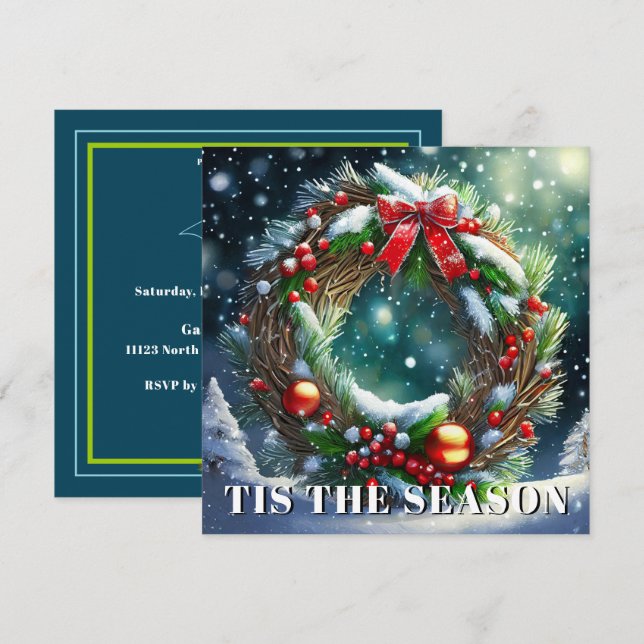 Det här är säsong Wandeans Inbjudningar (Fram/baksida)