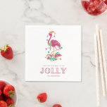 Det här är säsongen Beach Flamingo-jul Pappersservett<br><div class="desc">"Det är en bra jul" "Det är en bra jul-julfest-blöjor - perfekt för alla som gillar en varm badjul.</div>