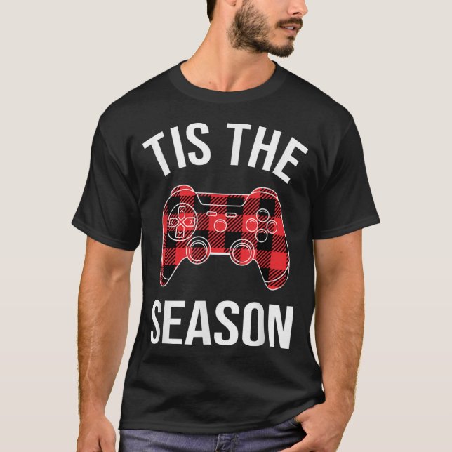Det här är säsongen Buffalo la videospel jul T Shirt (Framsida)