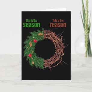 Det Här Är Säsongen Det Här Är Anledningen Kristna Kort