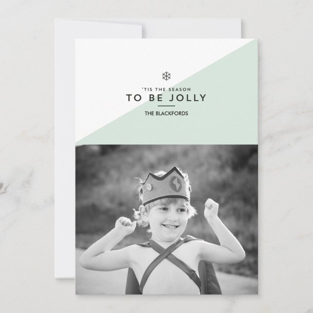 "Det här är säsongen för att bli Julkort i Helgdag (Framsida)