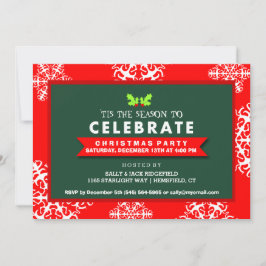 Det här är säsongen för att fira rött och Grönt. Inbjudningar