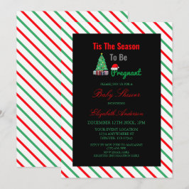 Det här är säsongen för att vara gravid babyskor inbjudningar