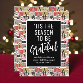 "Det här är säsongen för att vara tacksam för korp Anteckningskort