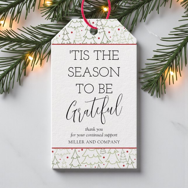 "Det här är säsongen för att vara tacksam för korp Presentetikett (Skapare uppladdad)