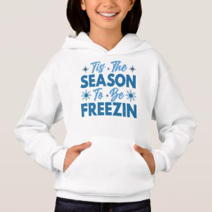 Det här är säsongen för frysning - Roligten Vinter T Shirt